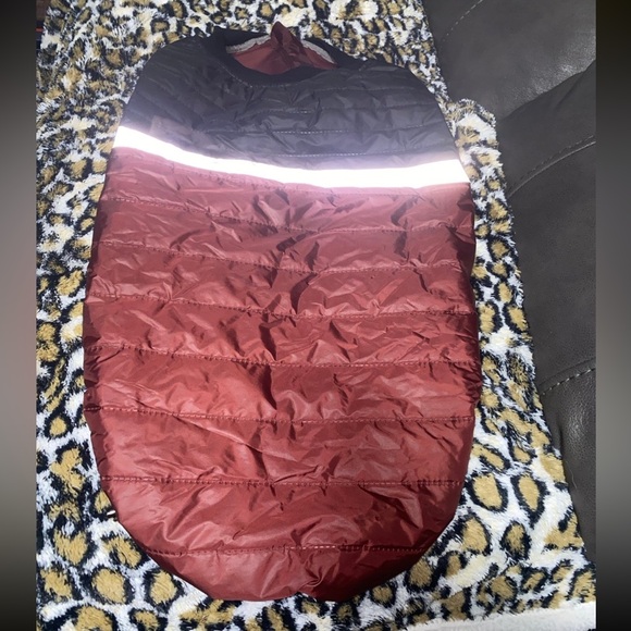 Reddy Burgundy Reflective Puffer Winter Jacket XXL - Picture 1 of 7